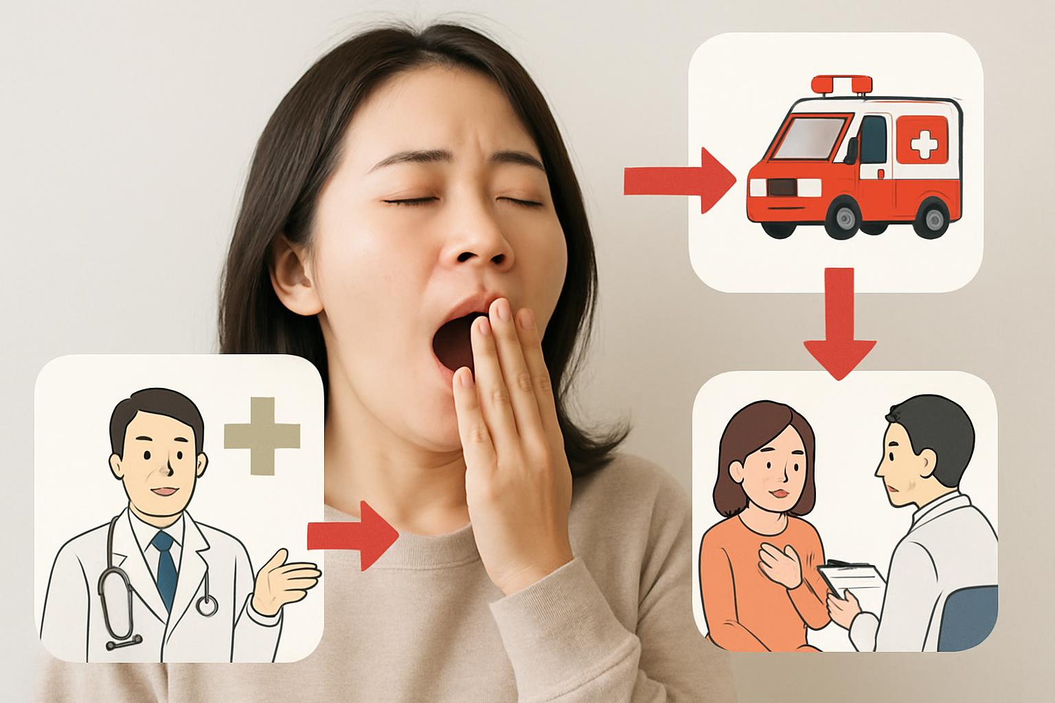 1757119326 - あくびが止まらないときに疑うべき病気・栄養不足と受診の目安